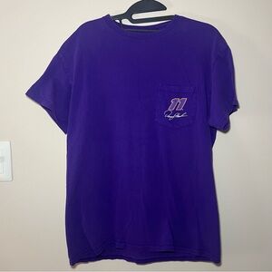 Vintage Style Nascar Tee Shirt Size Medium- Denny Hamlin #11